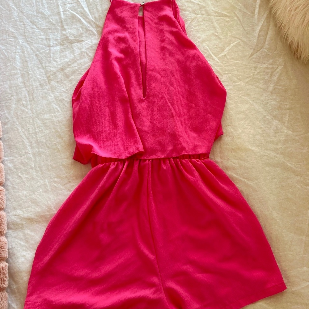 Pink romper